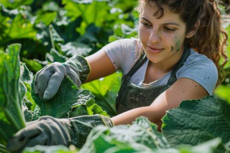 Peut-on couper les feuilles des courgettes ?