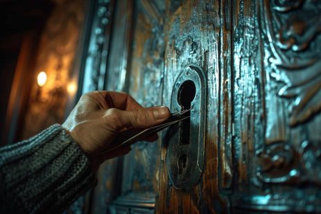 Comment ouvrir une porte de chambre verrouillée à clé ?