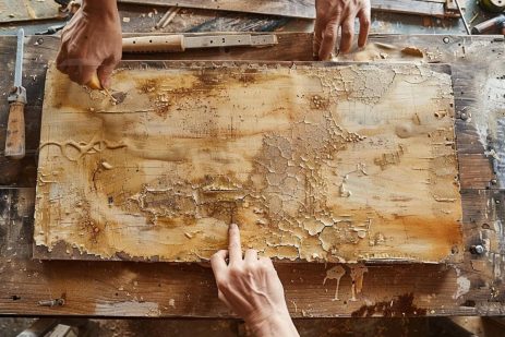 Décirer un meuble en bois avec de la térébenthine ?